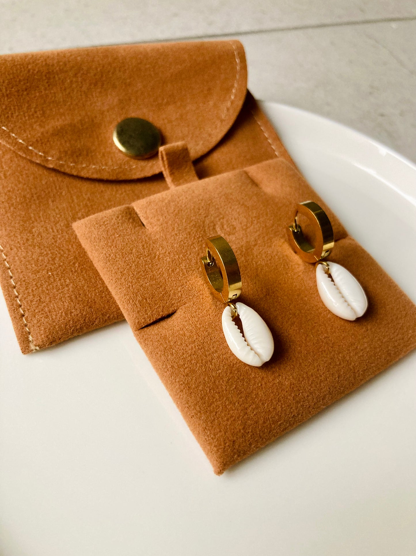 Cowrie Shell Earrings